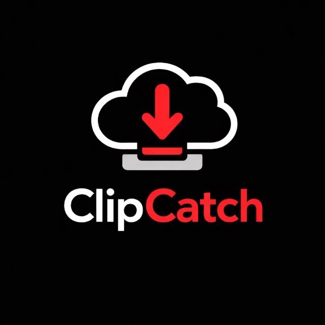 ClipCatch app icon — cloud with download arrow
